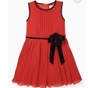 🎉 Host Pick 🎉  Kate Spade Red Holiday Chiffon Dress - 152/12Y